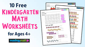 Private maths tutors that come to you in person or online. 10 Free Kindergarten Math Worksheets Pdf Downloads Mashup Math