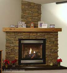 Stacked Stone Fireplace Stacked Stone