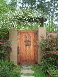 garden doors wooden gates