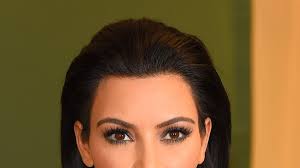 kim kardashian makeup contour face