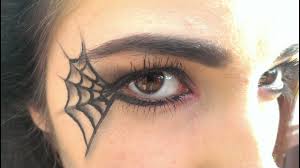 spider web makeup you