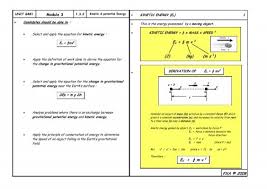 G481 1 3 2 Kinetic And Potential Energy