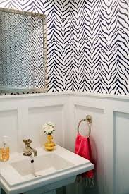 Powder Room With Board And Batten Walls
