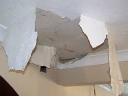 artex ceiling and asbestos water or