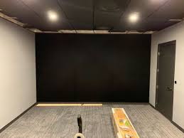 Smart Home Theater Stretched Fabric