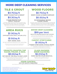 pricing dirt carpet cleaning