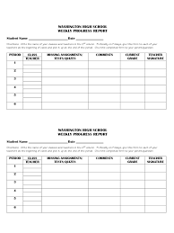 Education World  Midterm Report Template How to read key parts of the report card   Elementary K   Schools