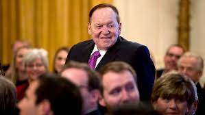 Sheldon adelson sits onstage before a speech by u.s. Fxj2p7b4znmypm