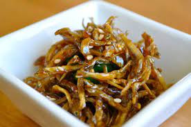 soy maple glazed anchovies 멸치 볶음