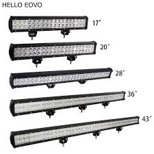 Hello Eovo 17 20 28 36 43 Inch Led Work Light Bar For Indicators Driving Offroad Boat Car Tractor Truck 4x4 Suv Atv Led Van Work Lights Led Vehicle Work Light From Larcolais 46 23 Dhgate Com
