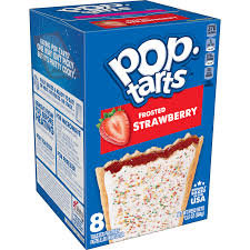 frosted strawberry pop tarts