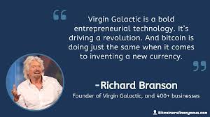 Branson has in fact not invested in any of the trading robots. Richard Branson Founder Of Virgin Galactic Bitcoiners Anonymous