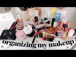 my stash organizing my makeup