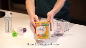 how to mix neosure infant formula or