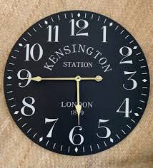 Large Kensignton Station London Clock