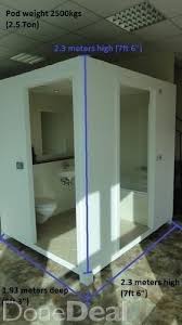 Brand New Double Door Bathroom Pod For