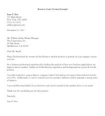 Cover Letter In Email Format Examples Writing Samples