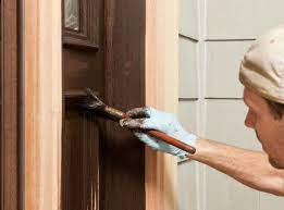 How To Stain Exterior Doors By Karoly