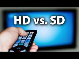 hd vs sd high standard definition