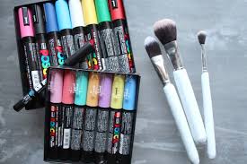 diy make up brush handles with