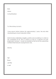 Character Recommendation Letter For Job Lapos Co