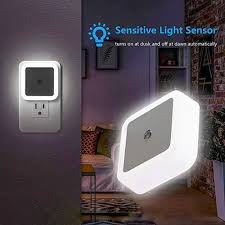 Square Led Night Light Plug Type At