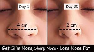lose nose fat get slim nose nose