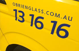 O Brien Glass Custom Font Design