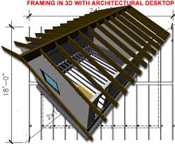 framing plans with architectural desktop