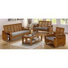 Teak Wood Sofa Set Ws1025