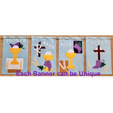 first communion banner kit
