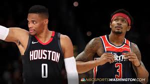A highly entertaining game ended in dramatic fashion when westbrook managed to free himself from the defense on an inbounds play. Russell Westbrook Bradley Beal Unveil 2020 21 City Edition Jerseys New Team Mantra Rsn
