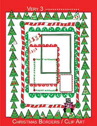 11 Christmas Borders Letter Sized