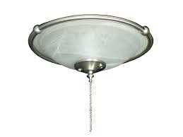 ceiling fan gl ringed bowl light in