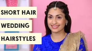 I really don't know why, i think fringed brides rock! 2 Wedding Hairstyles For Short Hair Short Hair Hairstyles Popxo Youtube
