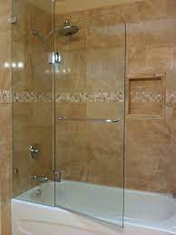 bathtub shower doors bathroom