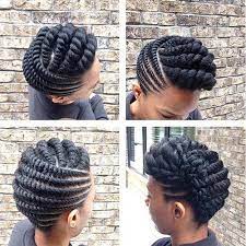 braided short hairstyles for black women