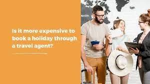 book a holiday through a travel agent