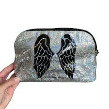 victoria s secret makeup bag glitter