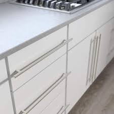 stainless steel bar pull cabinet drawer