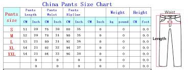 Prototypical Chinese Size Chart For Clothing Asian Clothing