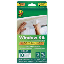 clear heat control window film kit