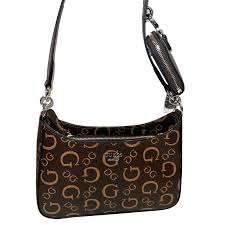 new brown guess bag wallet nwt purse