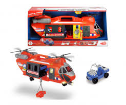 toy rescue helicopter with winch flash