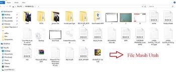 Pada tutorial ini saya mereplace 10 file yang ada di folder bernama folder testing sebagai contoh. Cara Mengembalikan File Yang Hilang Karena Virus Di Laptop Raja Tips