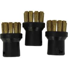 vhbw 3x round brush compatible with