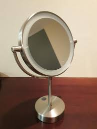 ikea makeup mirror with light