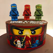 Ninja Go Birthday Cake