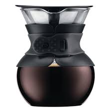 bodum pour over coffee maker black