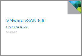 Vmware Vsan 6 6 Licensing Guide Virtual Blocks